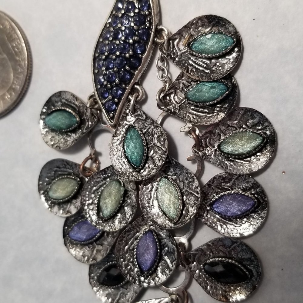 Peacock Necklace - Picture 2 of 6